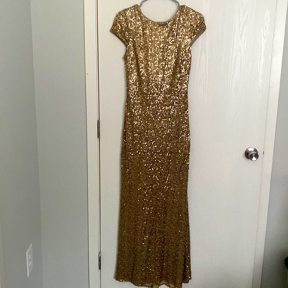 Badgle Mischika Collection Gold Dress